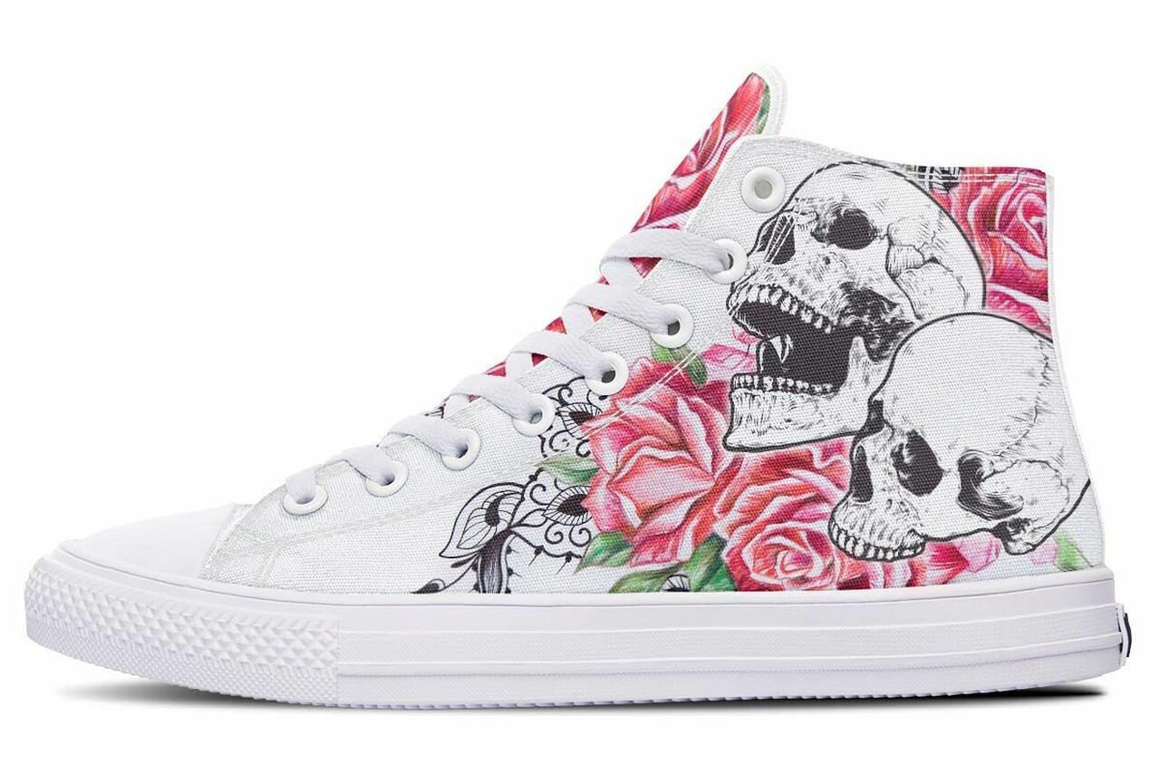 Detail Sugar Skull Vans Nomer 49