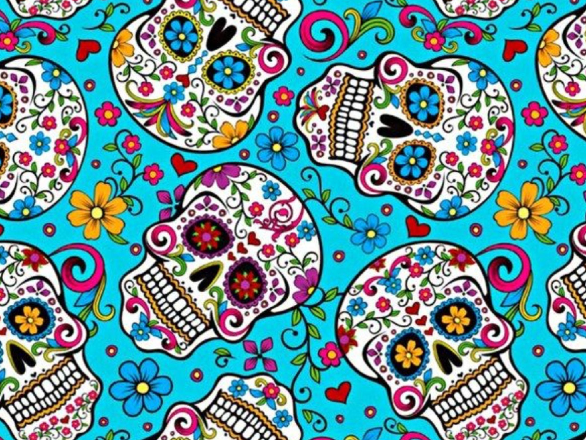 Detail Sugar Skull Wallpaper For Android Nomer 28