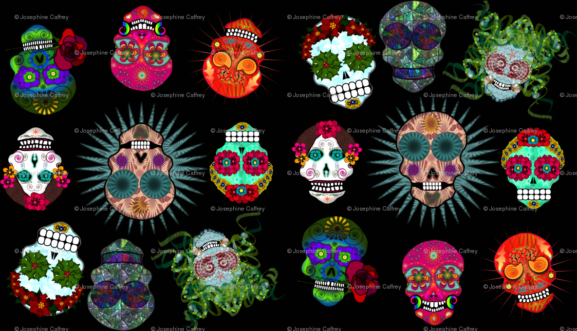 Detail Sugar Skull Wallpaper For Computer Nomer 25