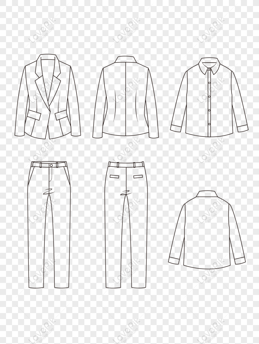 Detail Suit Template Nomer 29