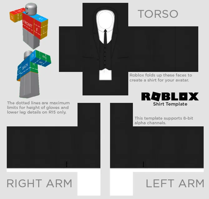 Detail Suit Template Nomer 45