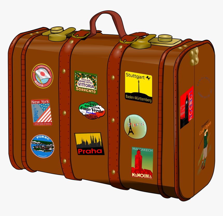 Detail Suitcase Clipart Png Nomer 2