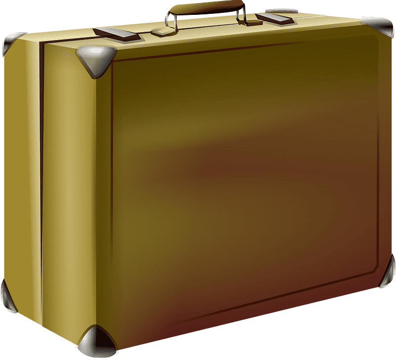 Detail Suitcase Clipart Transparent Nomer 12