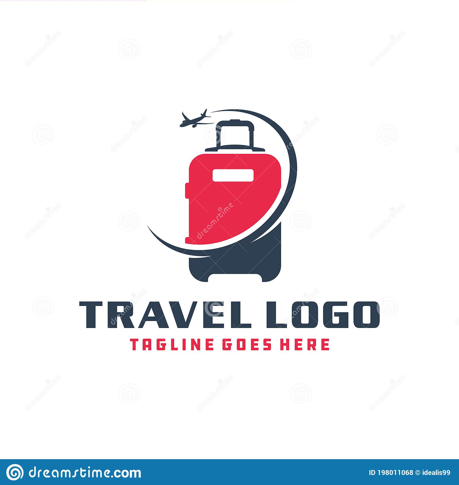 Detail Suitcase Logo Nomer 20