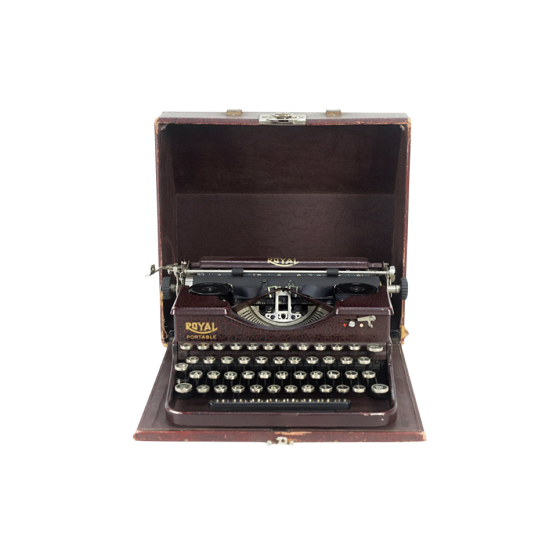 Detail Suitcase Typewriter Nomer 42