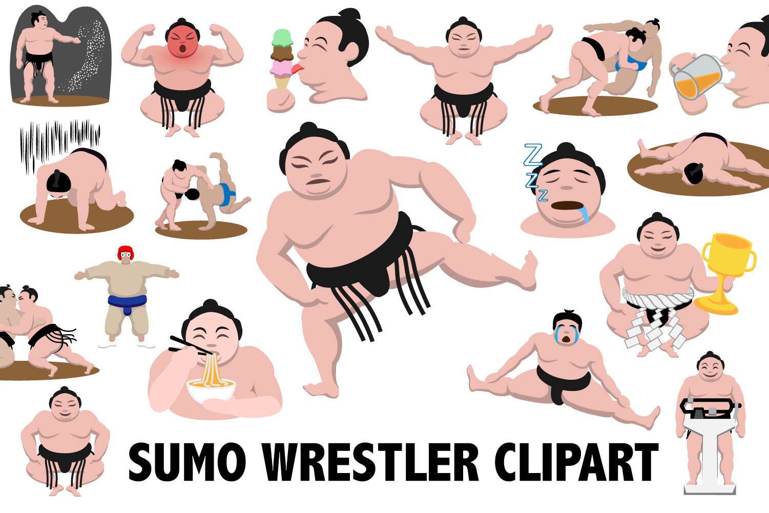 Detail Sumo Clip Art Nomer 14