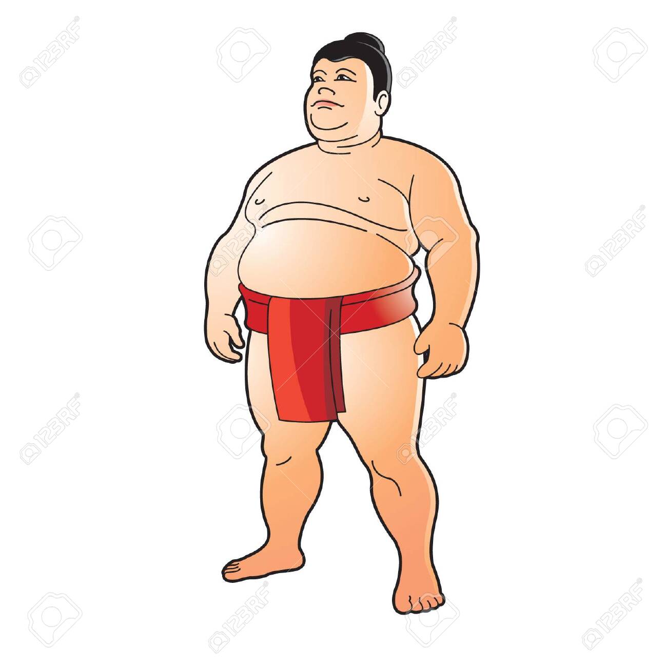 Detail Sumo Wrestlers Clipart Nomer 40