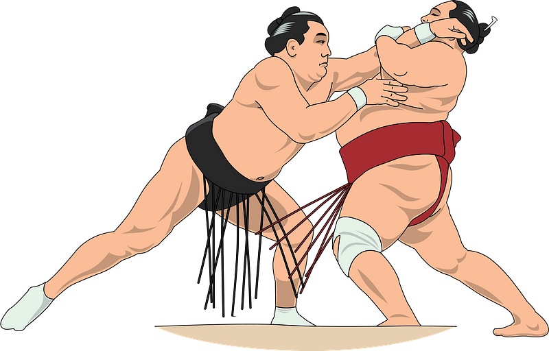 Detail Sumo Wrestling Clip Art Nomer 21