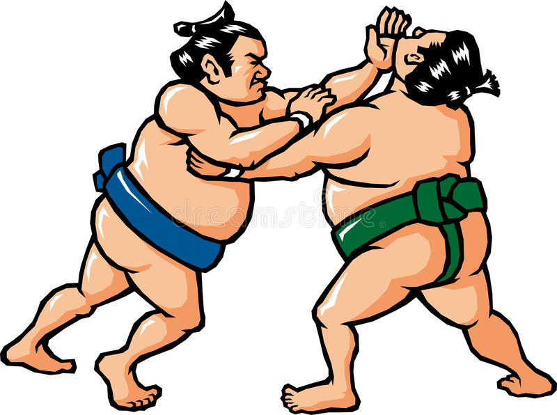 Detail Sumo Wrestling Clip Art Nomer 4