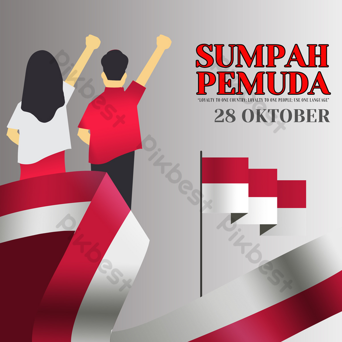 Detail Sumpah Pemuda Png Vector Nomer 33