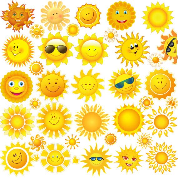 Detail Sun Clipart Nomer 42