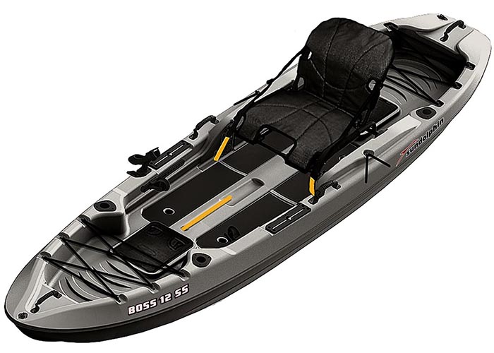 Sun Dolphin Boss 12 Ss Fishing Kayak - KibrisPDR