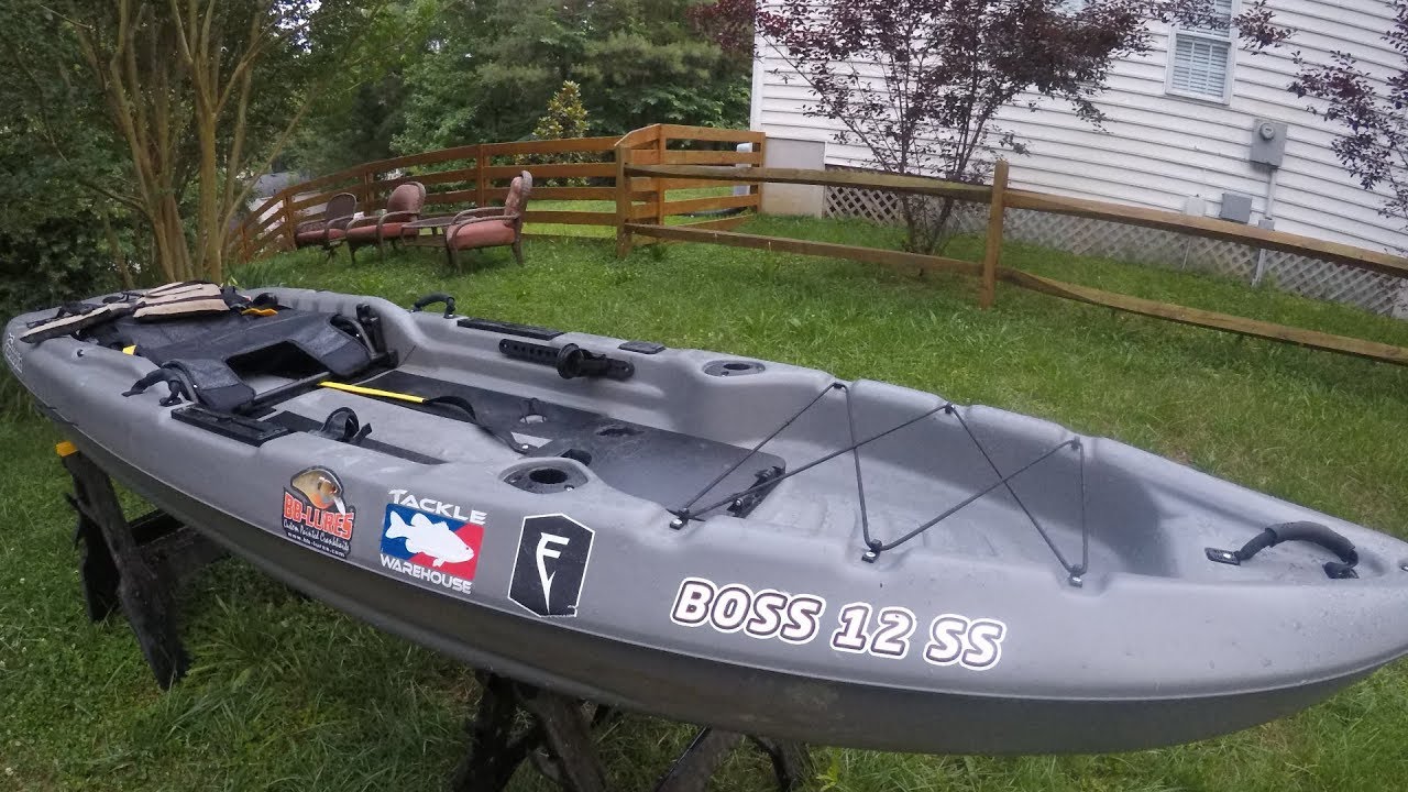 Detail Sun Dolphin Boss 12 Ss Fishing Kayak Nomer 10