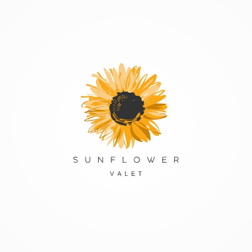 Detail Sun Flower Logo Nomer 4