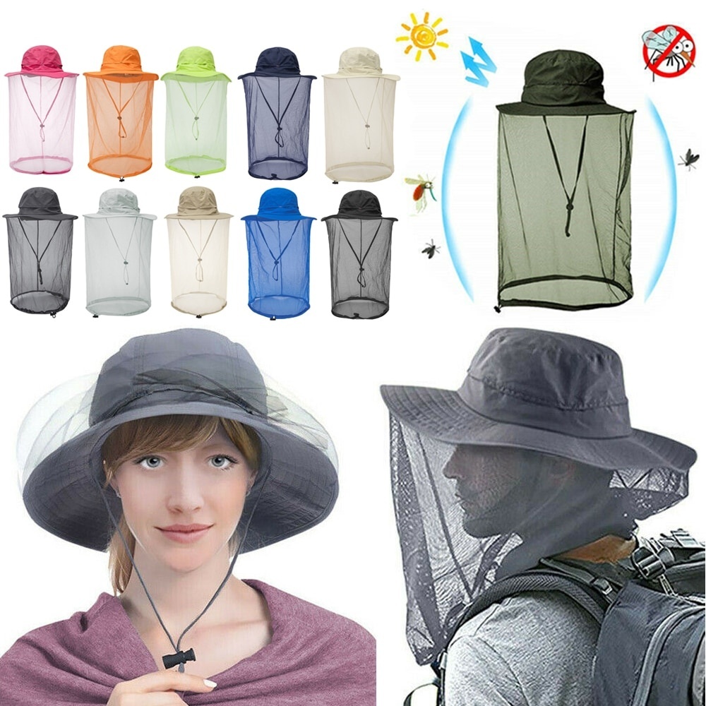 Detail Sun Hats With Mosquito Netting Nomer 14