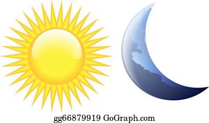 Detail Sun Moon And Stars Clipart Nomer 19