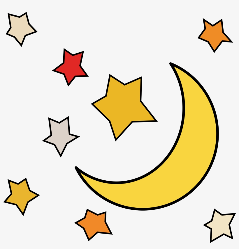 Detail Sun Moon And Stars Clipart Nomer 8