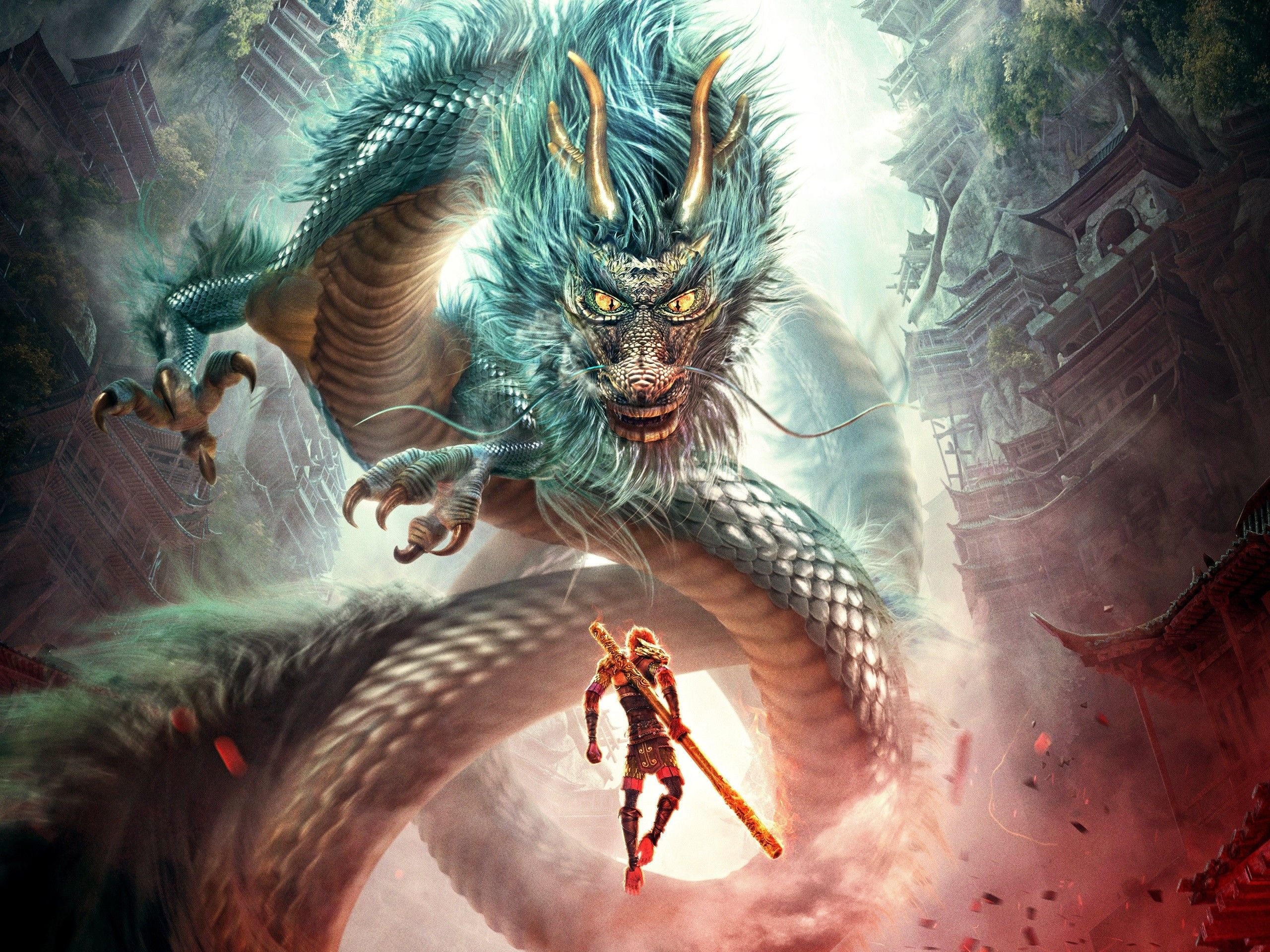 Detail Sun Wukong Wallpaper 3d Nomer 7