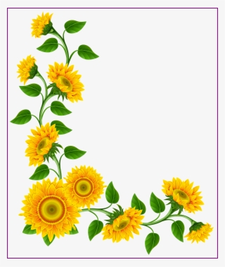 Detail Sunflower Background Clipart Nomer 48