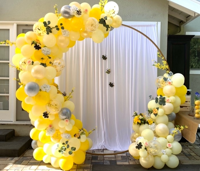 Detail Sunflower Balloon Garland Nomer 8