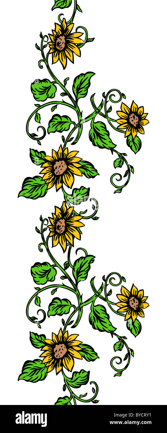 Detail Sunflower Banner Clipart Nomer 41
