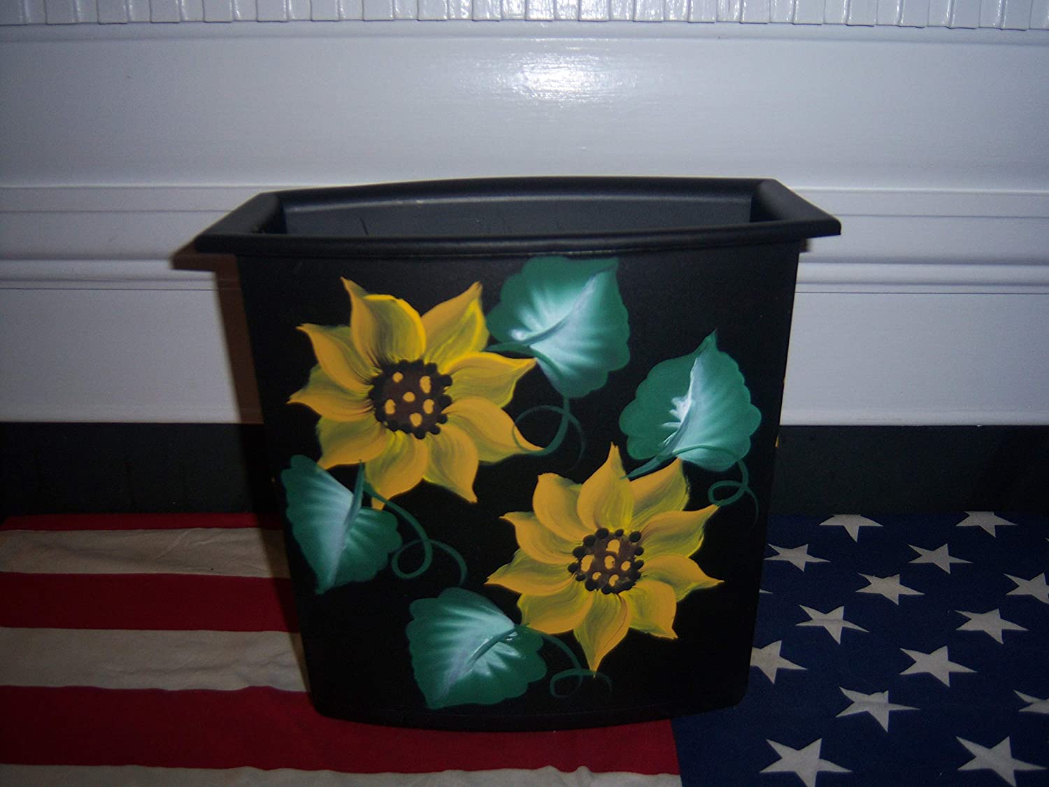 Detail Sunflower Bathroom Trash Can Nomer 36