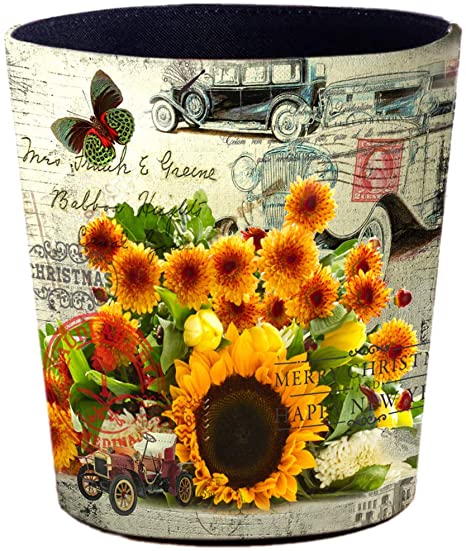 Detail Sunflower Bathroom Trash Can Nomer 8