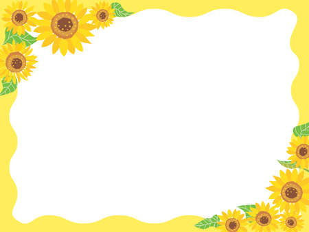 Detail Sunflower Border Clip Art Free Nomer 28