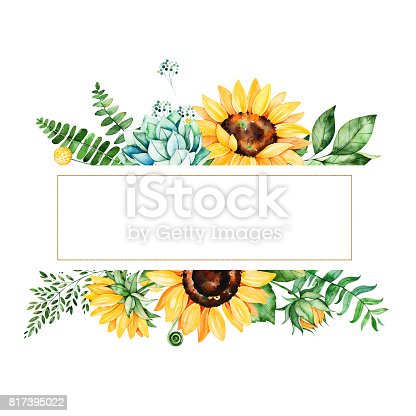 Detail Sunflower Border Clip Art Free Nomer 34