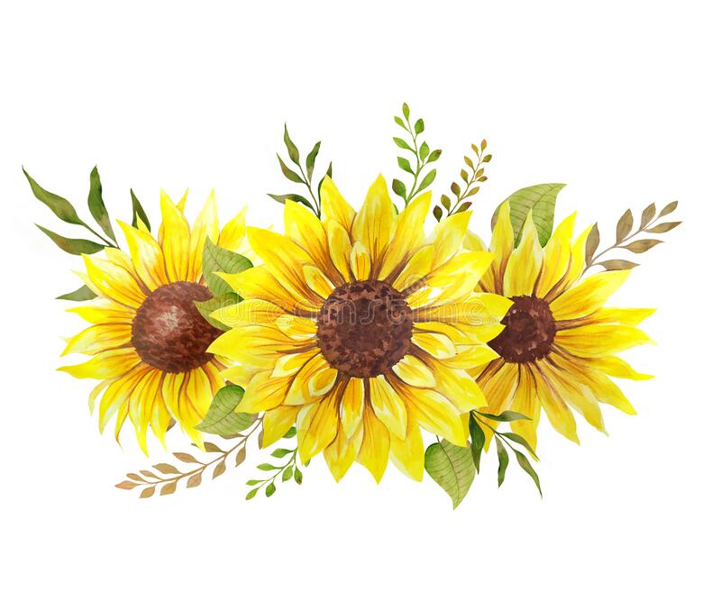 Detail Sunflower Clip Art Free Nomer 2