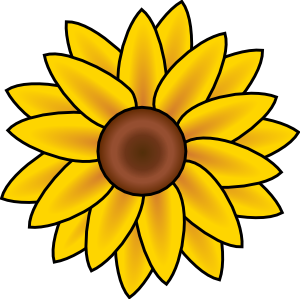 Detail Sunflower Cutouts Nomer 21