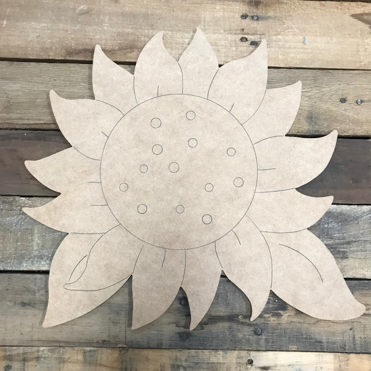 Detail Sunflower Cutouts Nomer 27