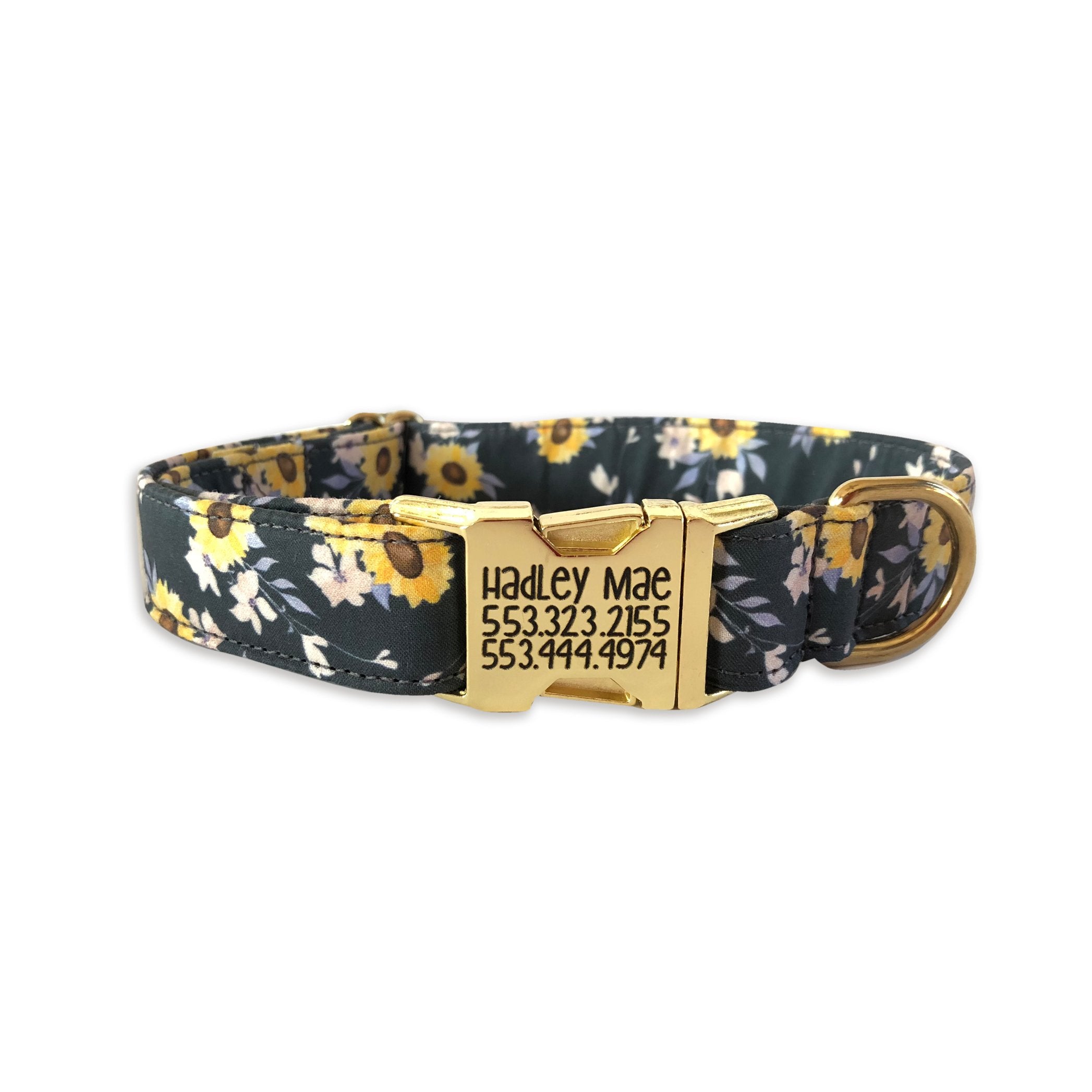 Detail Sunflower Dog Collar And Leash Nomer 20