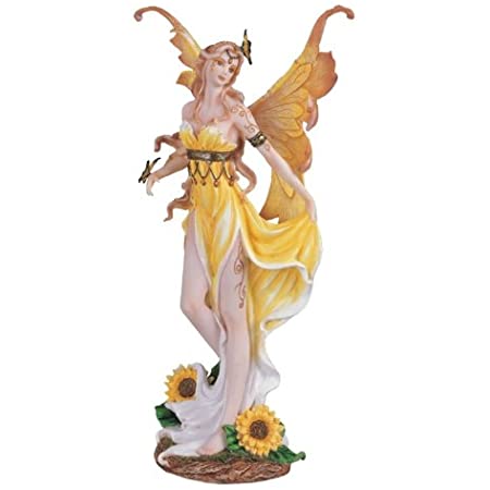 Detail Sunflower Fairy Statue Nomer 2