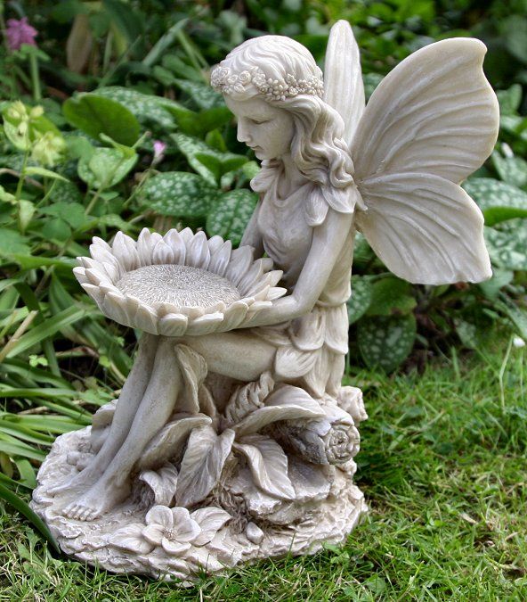 Detail Sunflower Fairy Statue Nomer 30