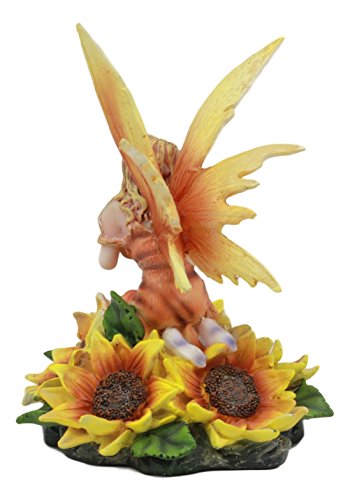 Detail Sunflower Fairy Statue Nomer 46