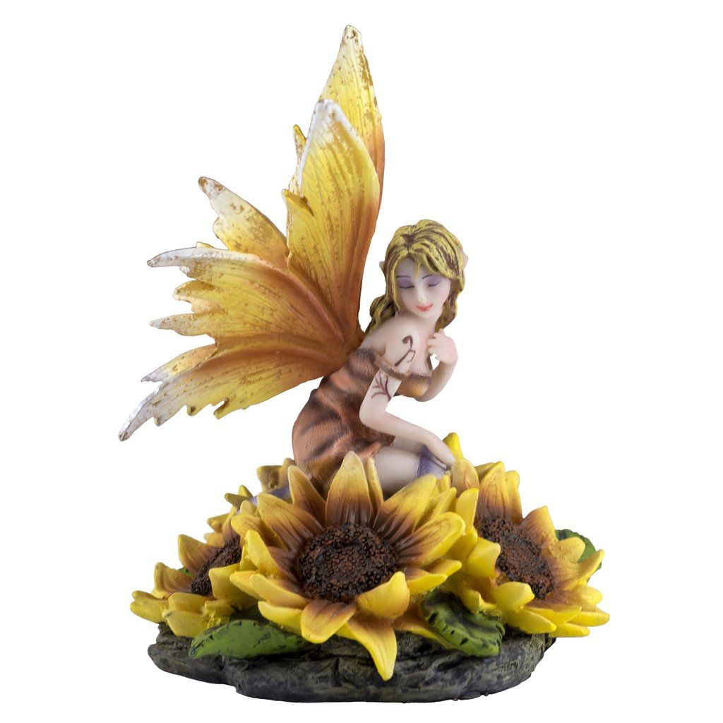 Detail Sunflower Fairy Statue Nomer 10