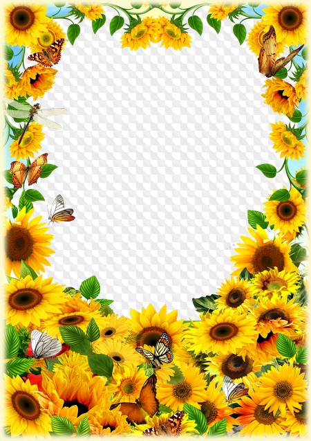 Detail Sunflower Frame Png Nomer 46