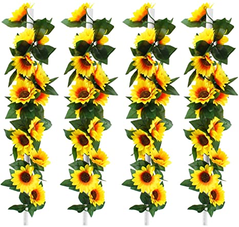 Detail Sunflower Garland Clipart Nomer 34