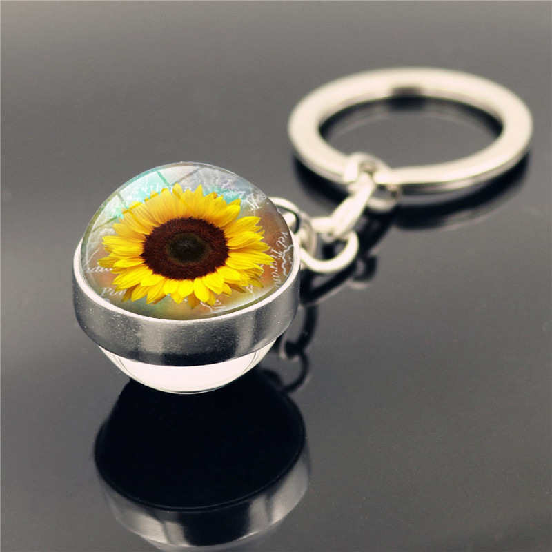 Detail Sunflower Keychain Amazon Nomer 33