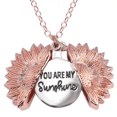 Detail Sunflower Locket Amazon Nomer 48