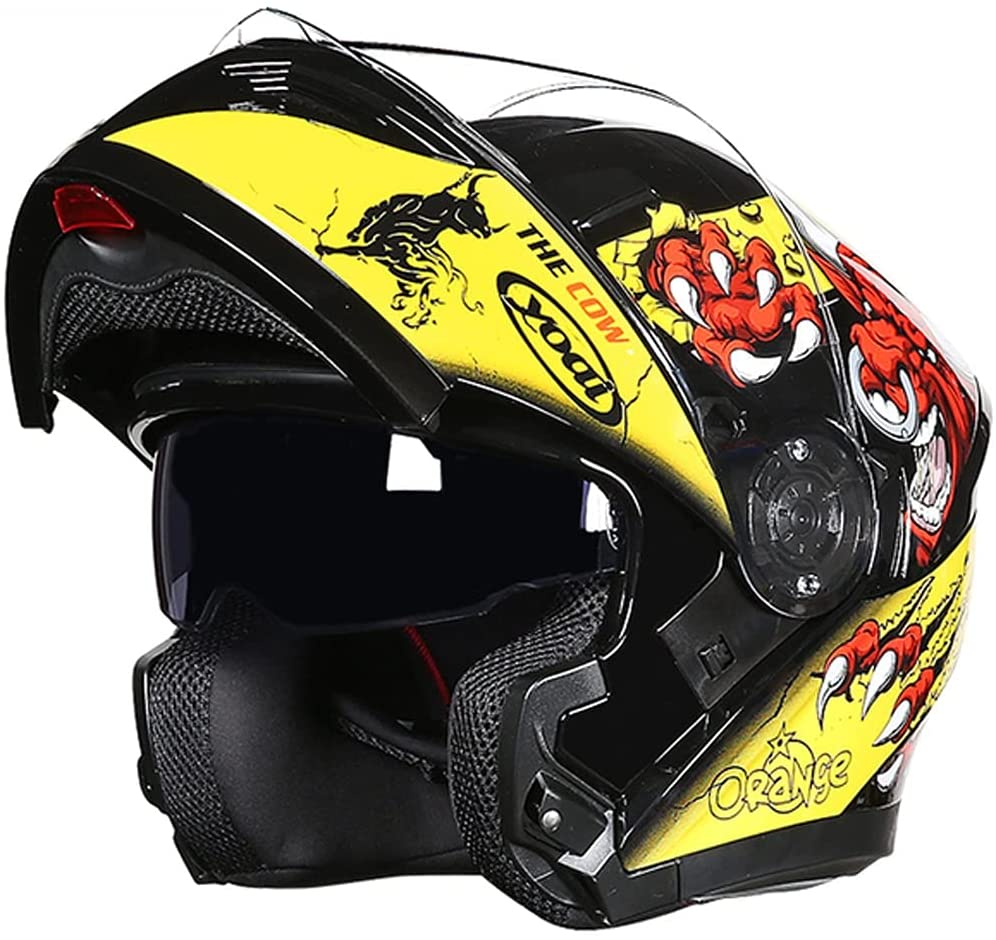 Detail Sunflower Motorcycle Helmet Nomer 11