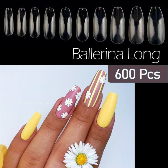 Detail Sunflower Nails Clear Nomer 51