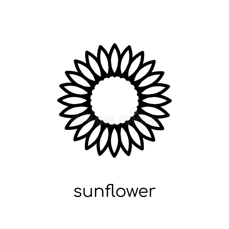 Detail Sunflower Outline Png Nomer 26