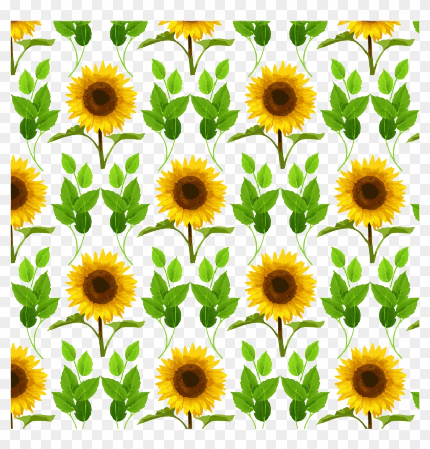 Detail Sunflower Pattern Png Nomer 3