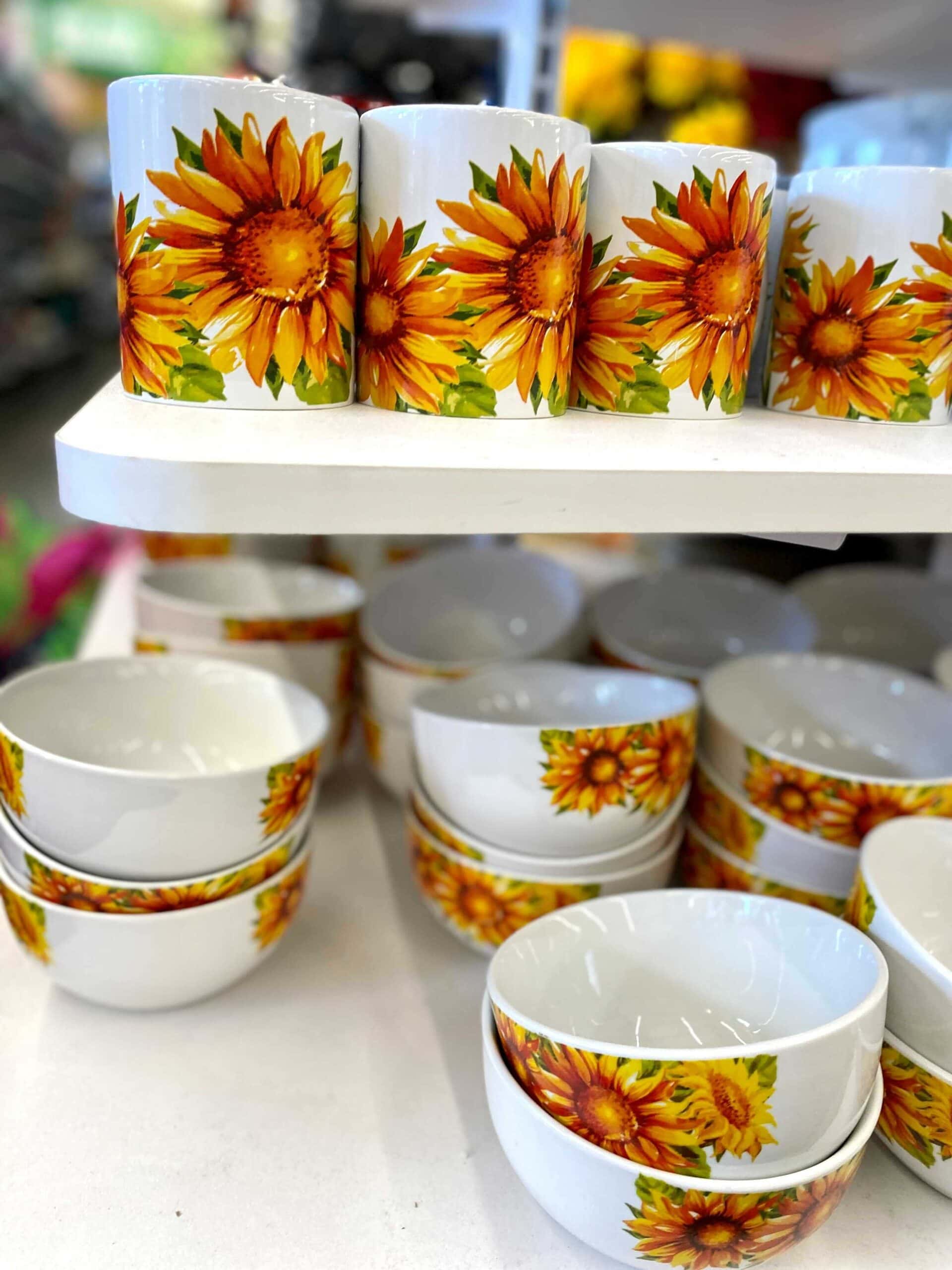 Detail Sunflower Plates At Dollar Tree Nomer 5