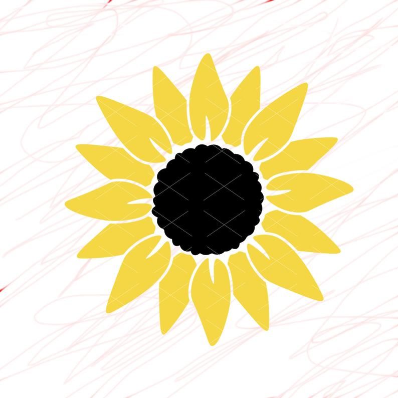 Sunflower Png Cricut - KibrisPDR