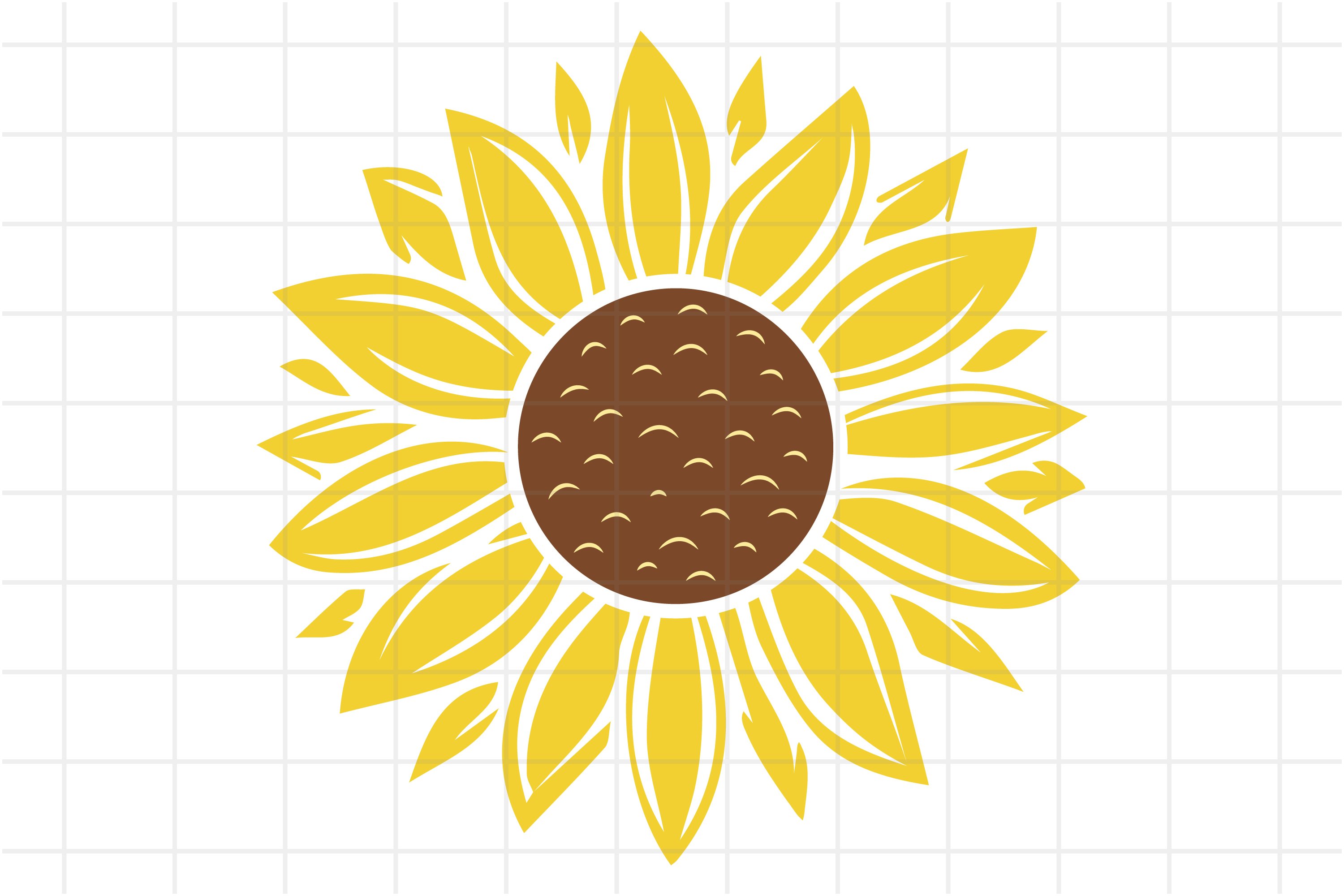 Detail Sunflower Png Cricut Nomer 5