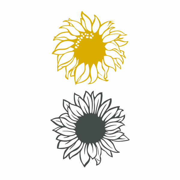 Detail Sunflower Png Cricut Nomer 8