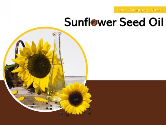 Detail Sunflower Powerpoint Template Nomer 35